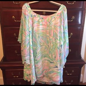 Lilly Pulitzer Skye Blue Salute Dress