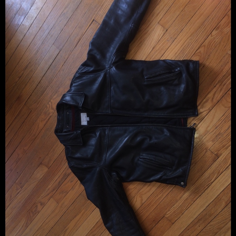 Wilson's leather jacket by M. Julian.
