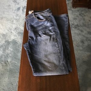 Refuge Jeans. No distress.