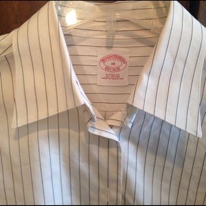 Brooks Brothers pinstripe button-down