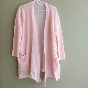 Pink Cardigan