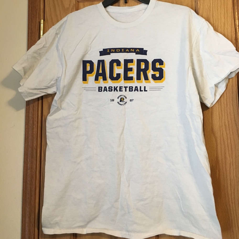 White Pacers T Shirt