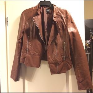 Express (minus the) Leather Moto Jacket