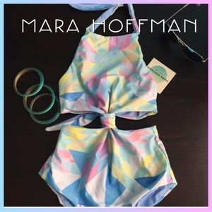 New Mara Hoffman Pastel One Piece