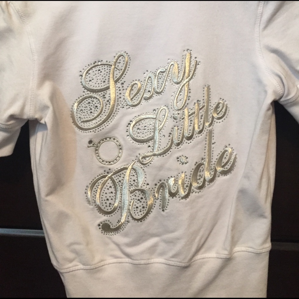 Blingy Victoria's Secret Sexy Bride hoodie ✨✨ 💋💋