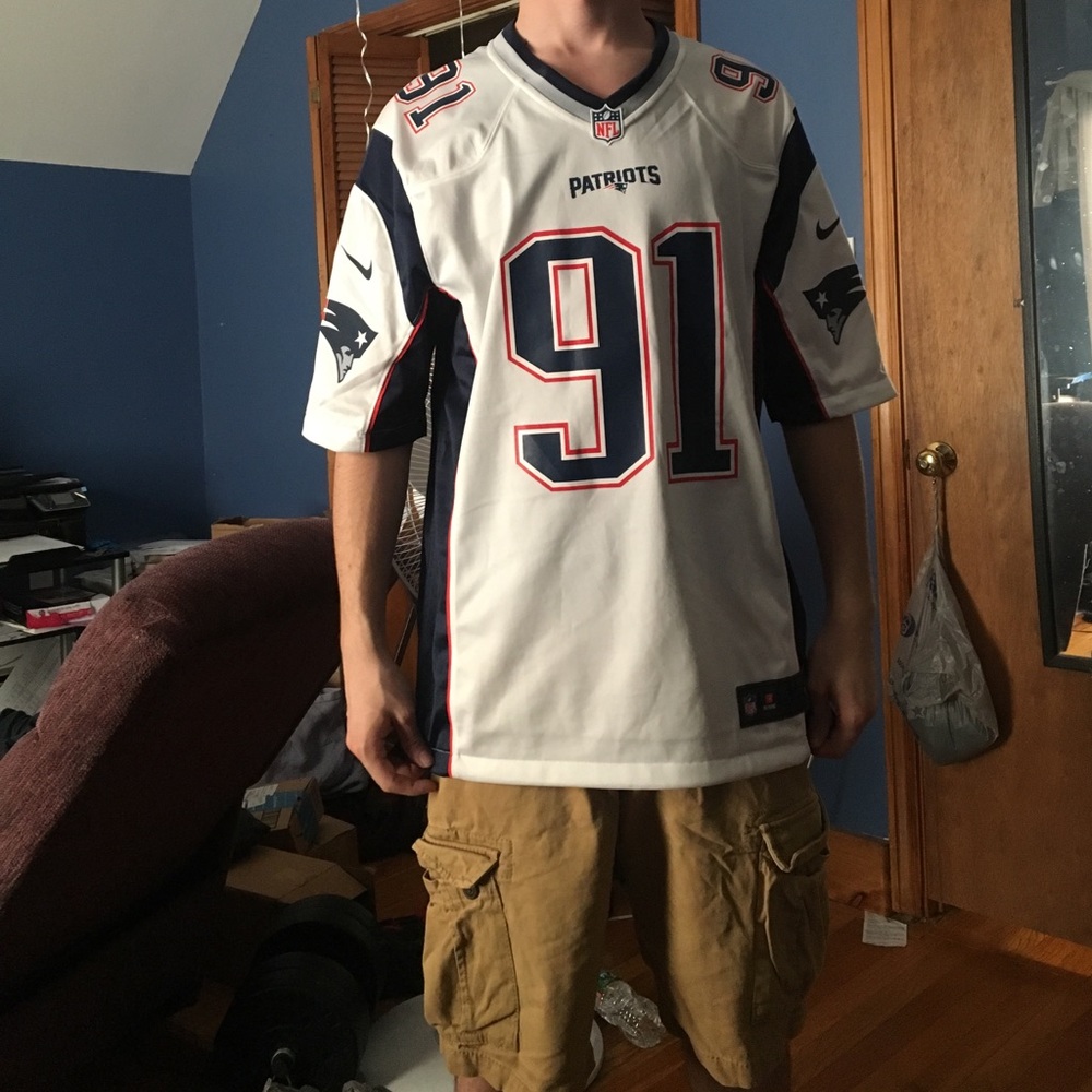 Patriots jersey white Jamie Collins