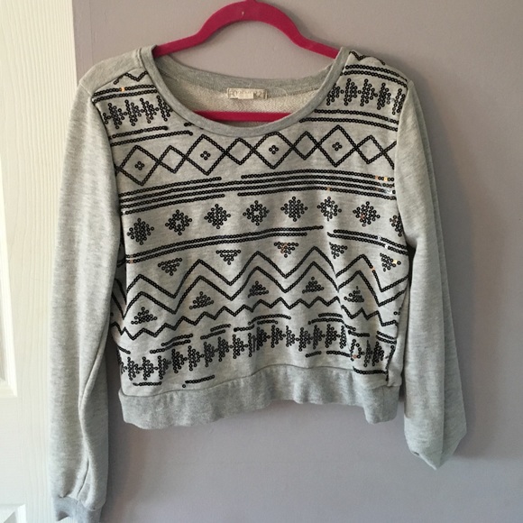 FOREVER21 CROP SWEATER SIZE L🌺 - Picture 1 of 1