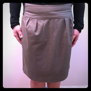 Dark khaki/beige Express skirt