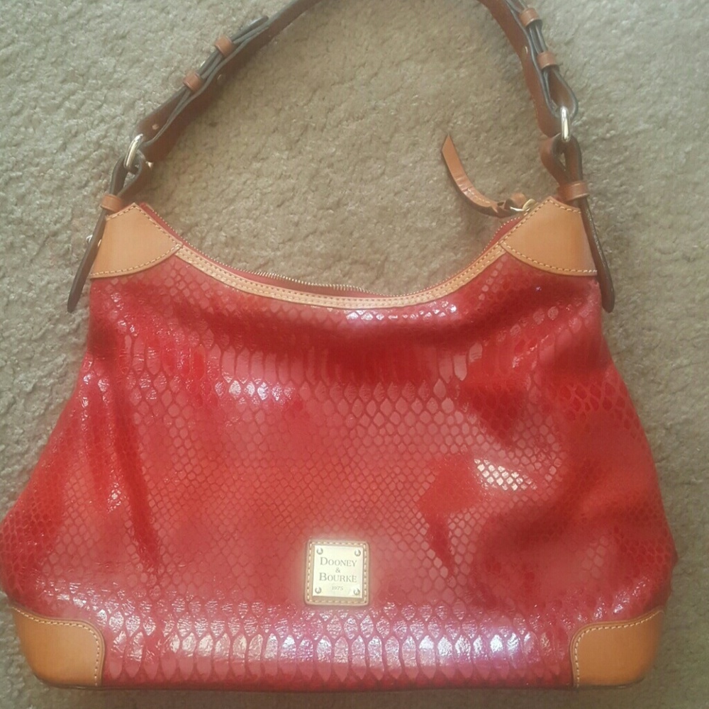 Dooney Bourke Crocodile Shoulder Bag