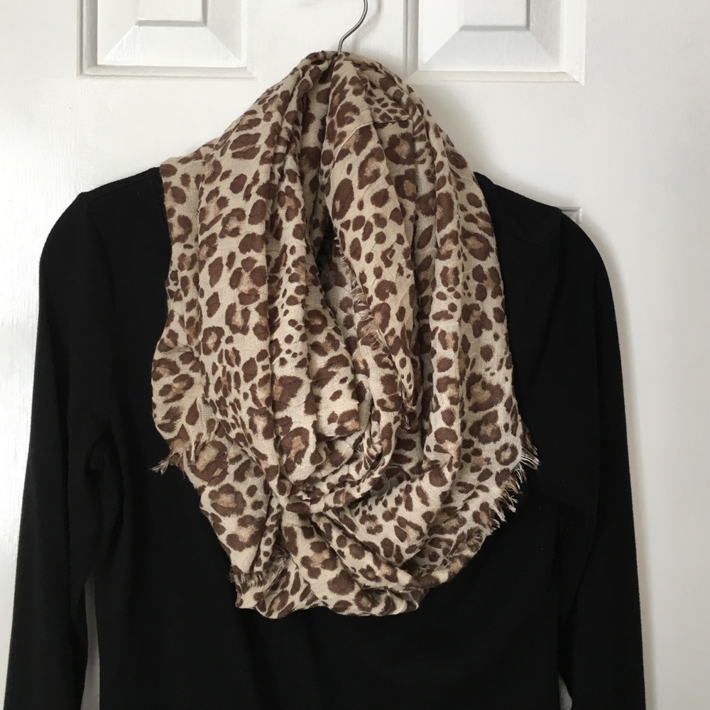 Leopard Print Scarf