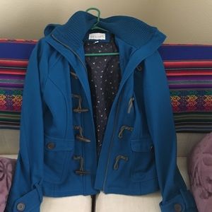 Warm beautiful blue Pea coat