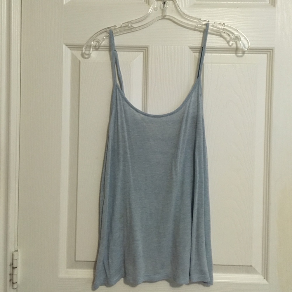 Back caged flowy tank