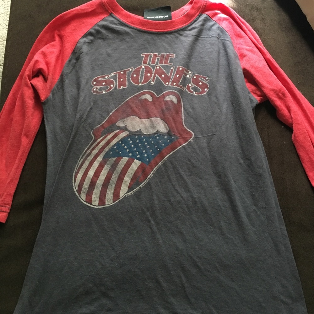 Rolling Stones Baseball T shirt