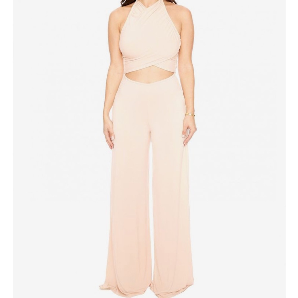 HALT RIGHT THERE WIDELEG JUMPSUIT