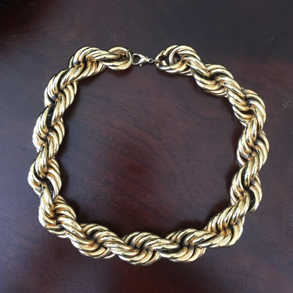 Gold plated necklace