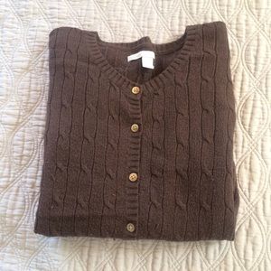 ‼️DONATING SUNDAY 12/3‼️ Old Navy brown cardigan