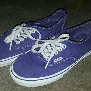 Purple Van's women's size 8