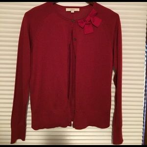 Never been worn!! Red Loft Cardigan!