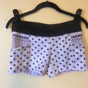 lululemon Spandex Running Shorts Size 8
