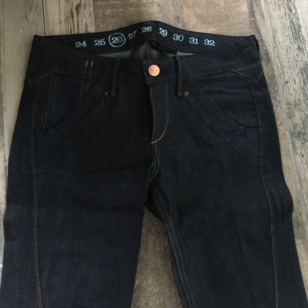Earnest Sewn Raw Denim Skinny Jeans