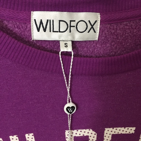 NWT-Wildfox Wild 83 Campfire Sweater, Small - Picture 5 of 8