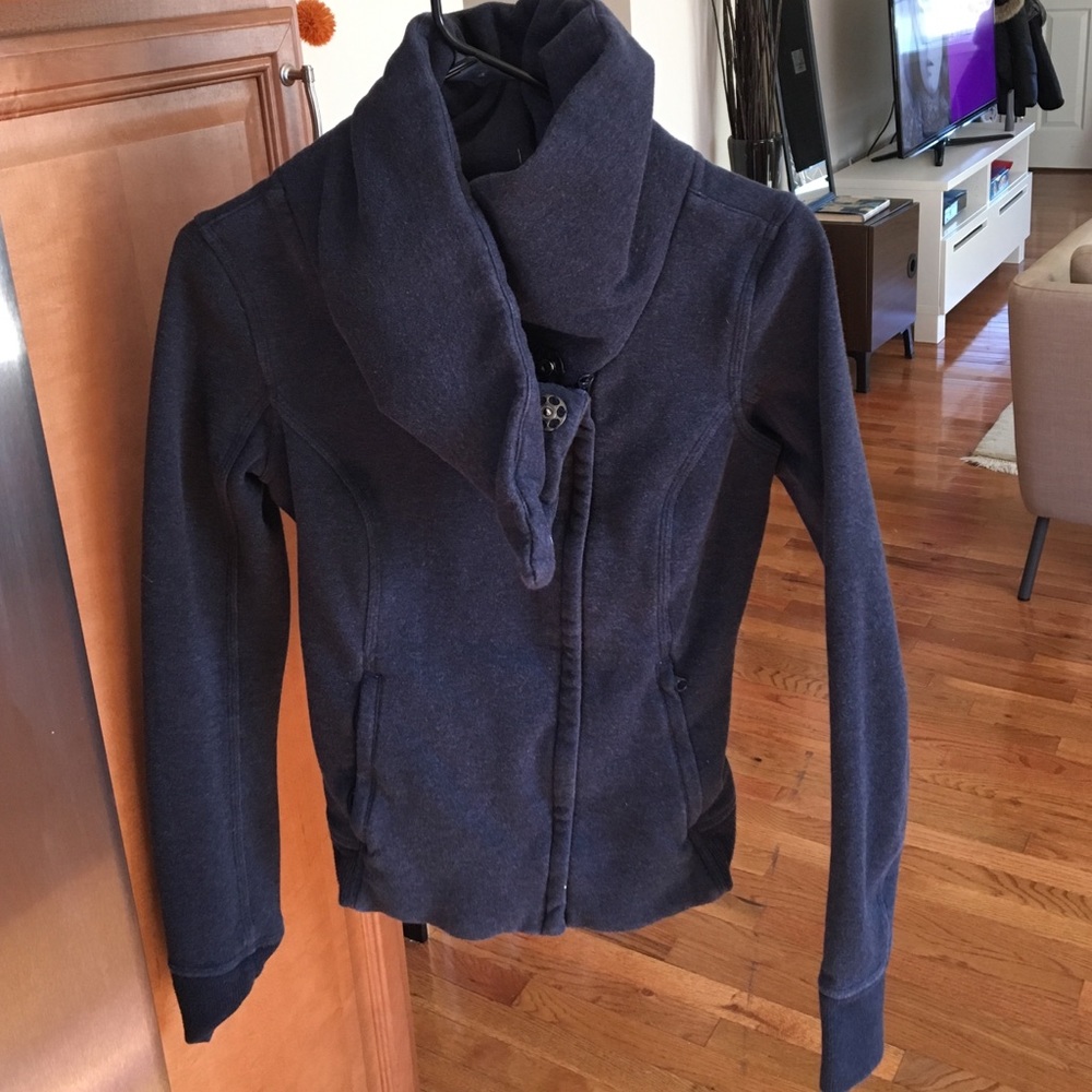 Lululemon Cowl Neck Zip-Up