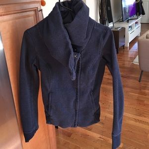 Lululemon Cowl Neck Zip-Up