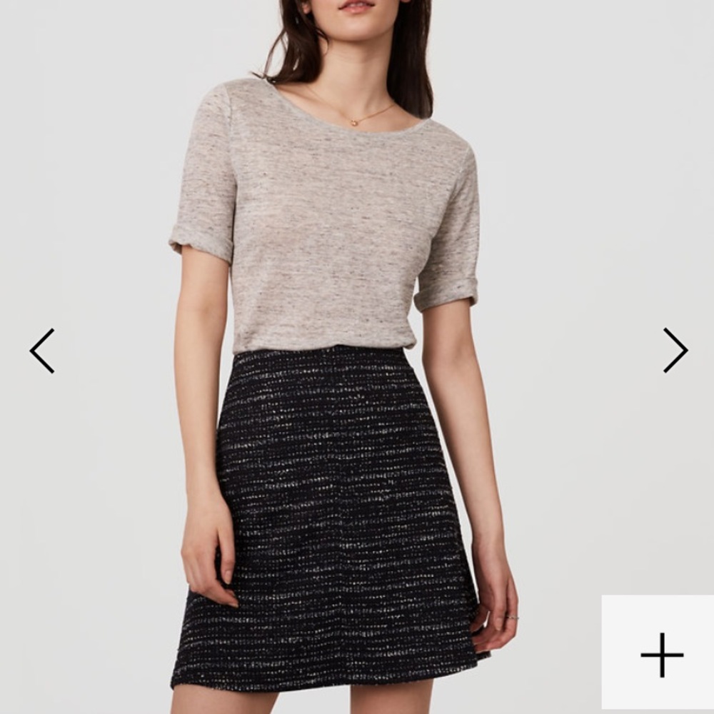 Loft Outlet Tweed Skirt