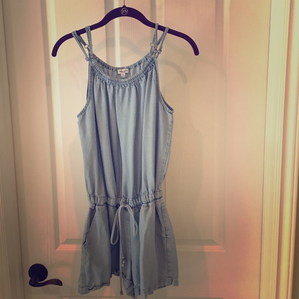 Splendid chambray Romper