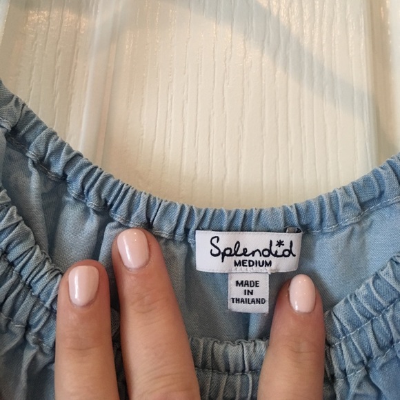 Splendid chambray Romper - Picture 2 of 2