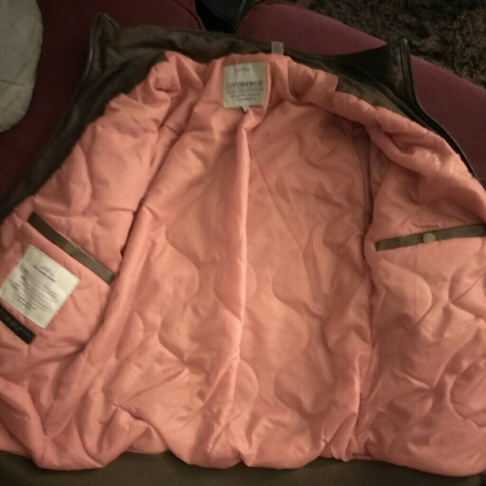 Lindbergh-Genuine Brown Leather "Pilot" Jacket