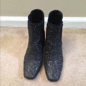 Zara glitter boots