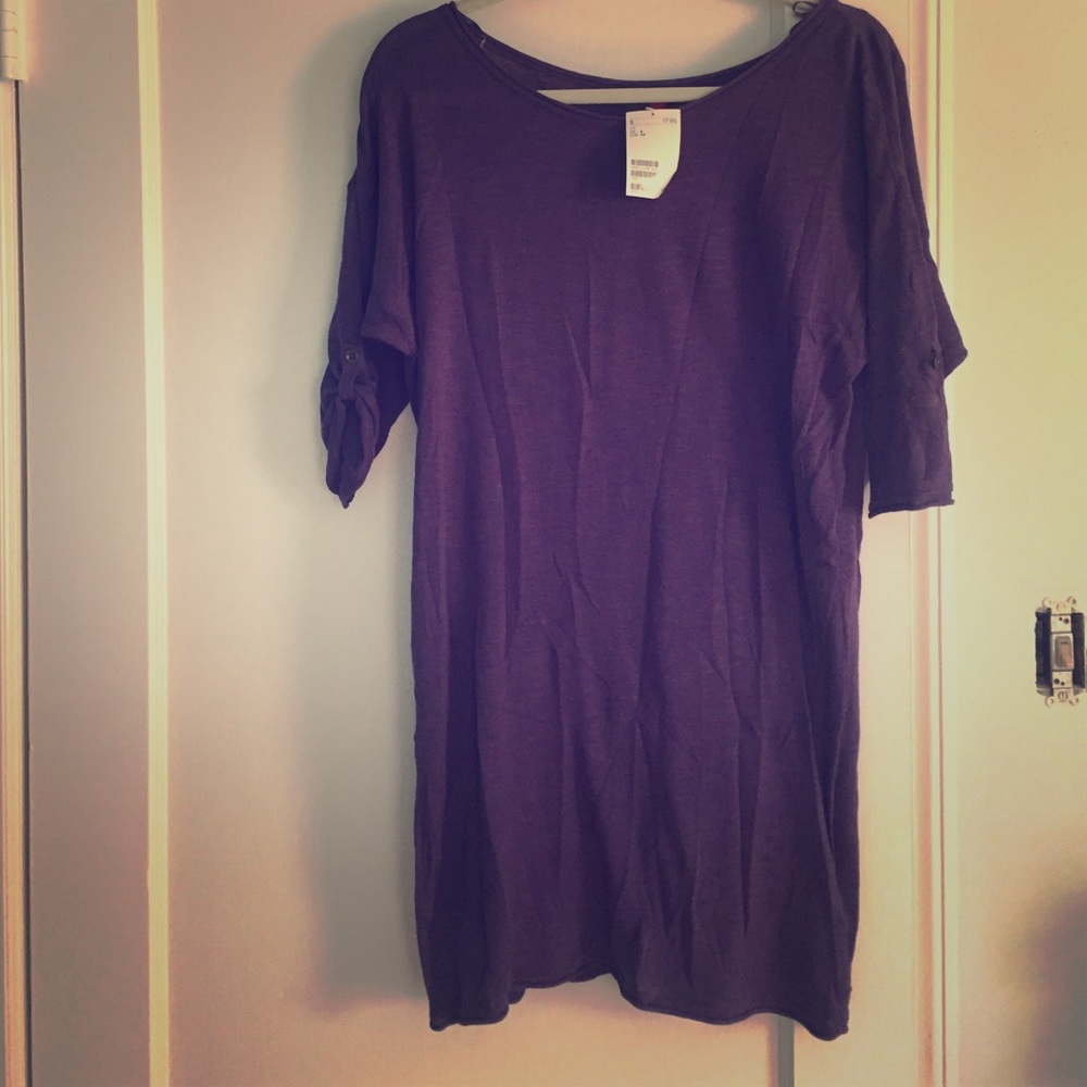 New with tags H&M purple sweater dress