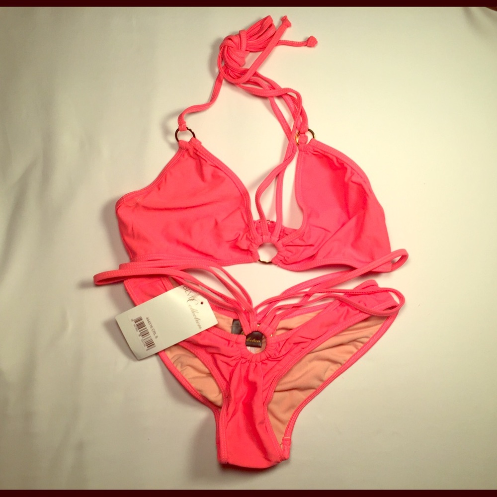 Blvd Collection by Forplay Seal Strappy Bikini