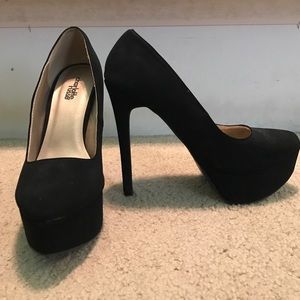 Charlotte Russe Black Stiletto Heels