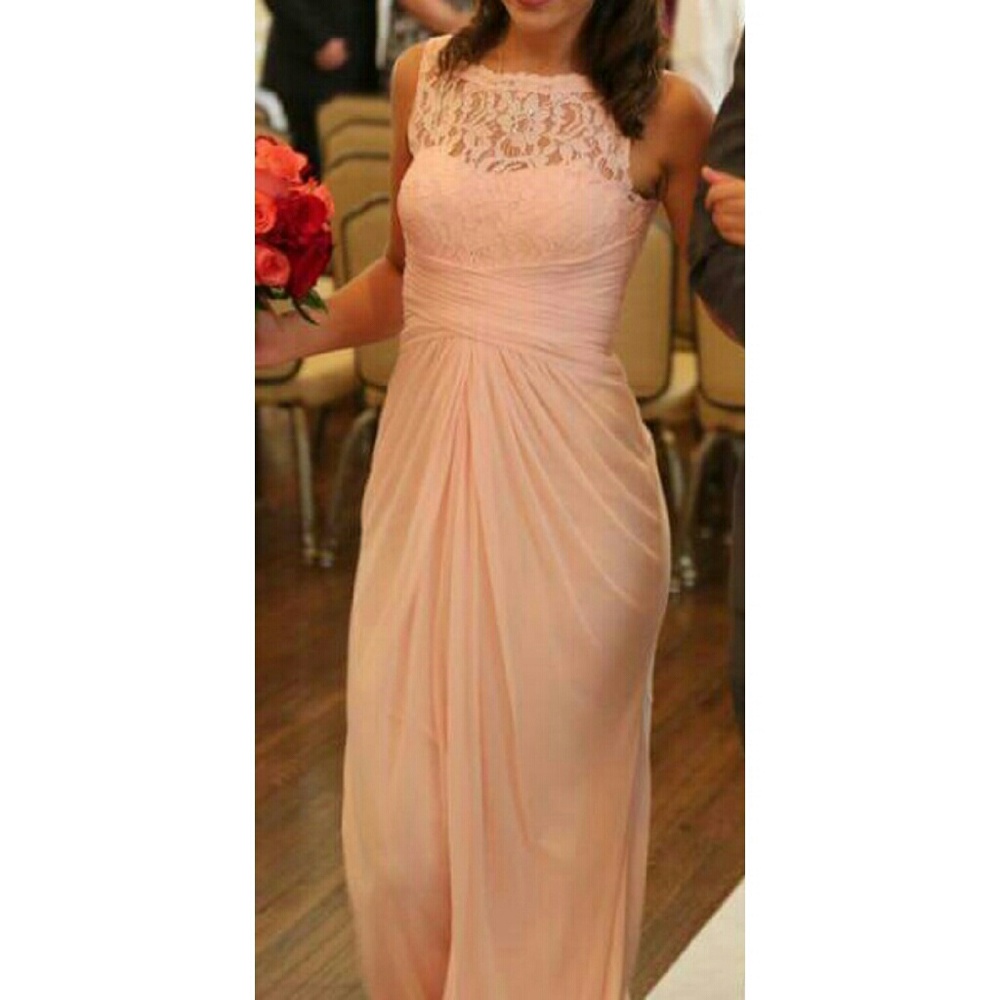 Light pink formal dress