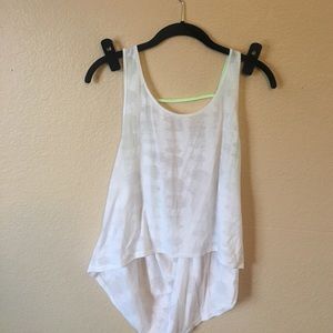 lululemon High-Low Cotton Tank Top Size 6