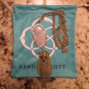 Kendra Scott Gold rayne necklace long