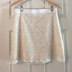 LOFT Lace Skirt