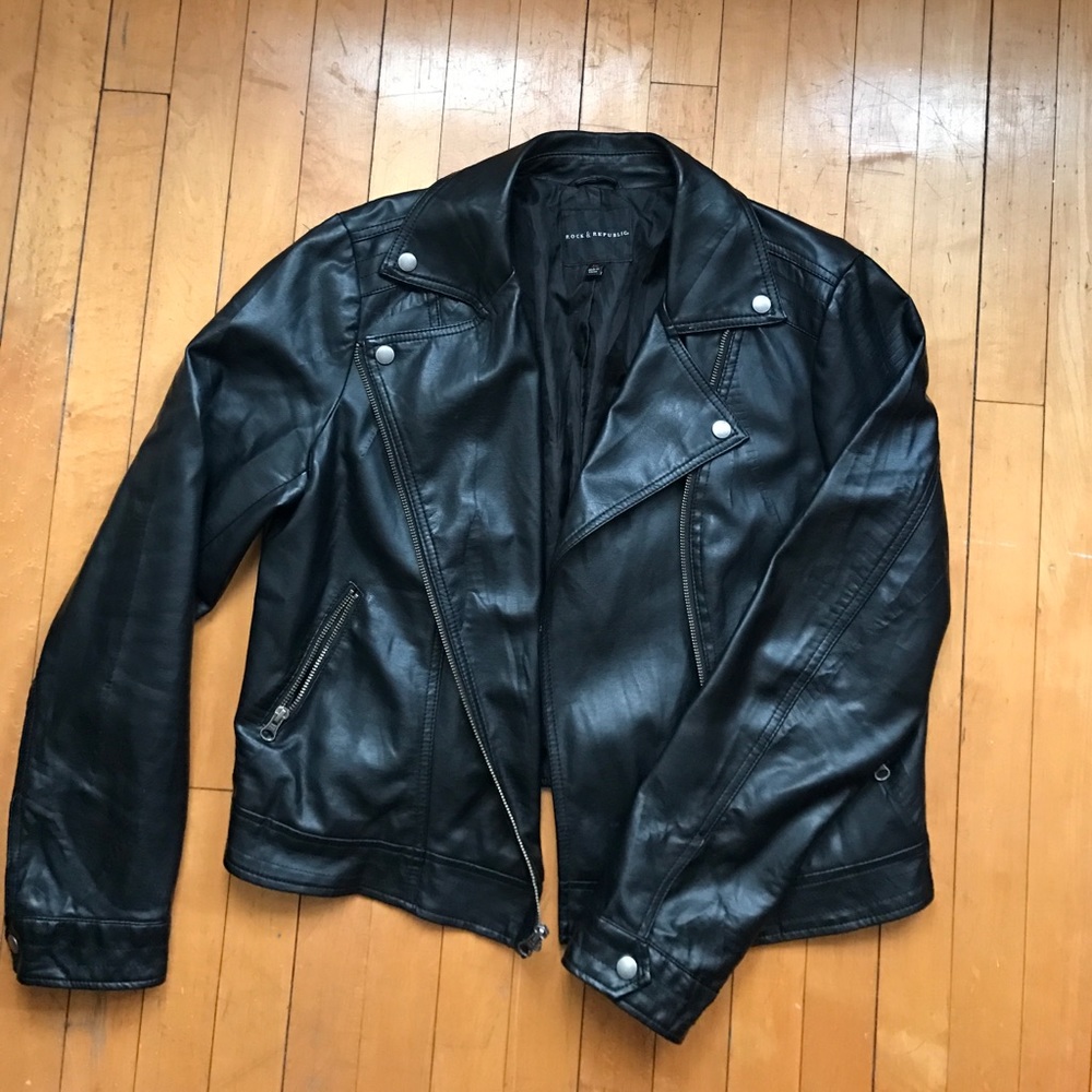 Leather Moto Jacket