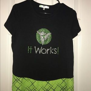 It Works chiffon blouse