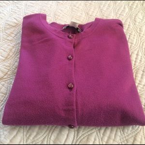 ‼️LAST CHANCE‼️ LOFT purple cardigan