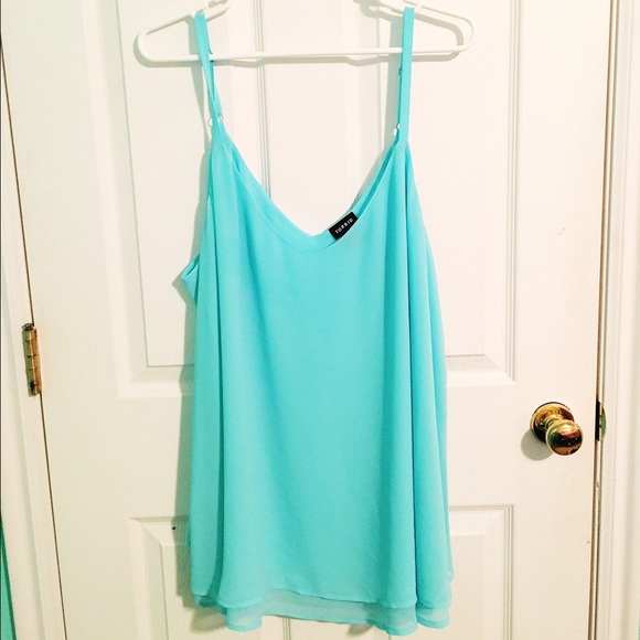 torrid Tops - Double Layer Chiffon Cami torrid Tops - Double Layer Chiffon Cami