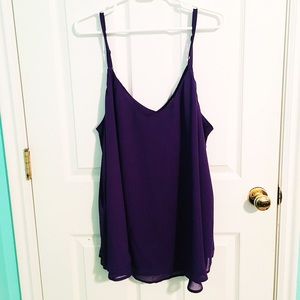 torrid Tops - NWT Double-Layer Chiffon Cami torrid Tops - NWT Double-Layer Chiffon Cami
