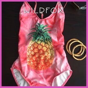 New Wildfox Pineapple 🍍 One Piece Swimsuit