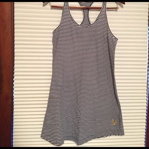 Victoria Secret Navy/White Sleepwear