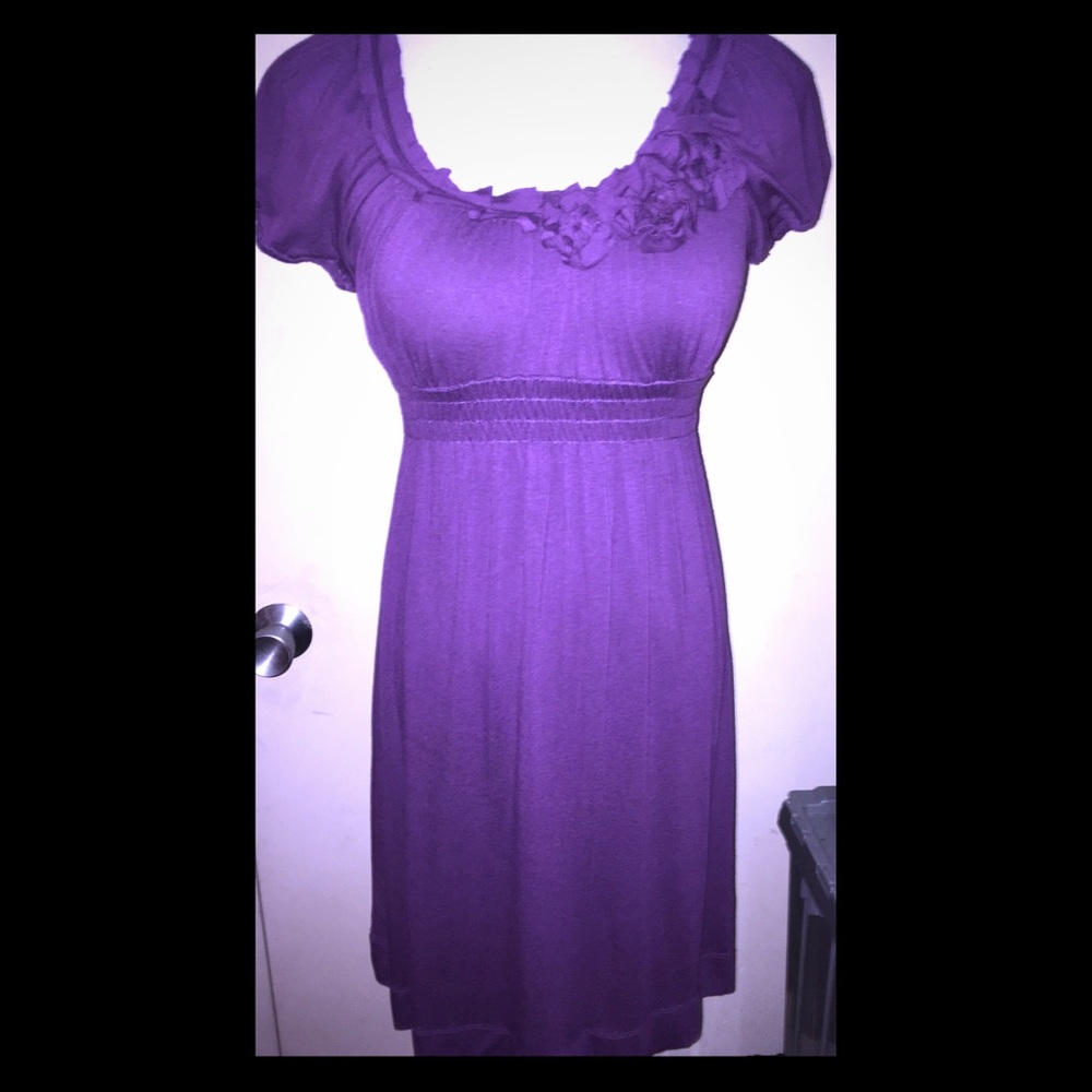 Max Studio Floral Babydoll Dress - Size XS