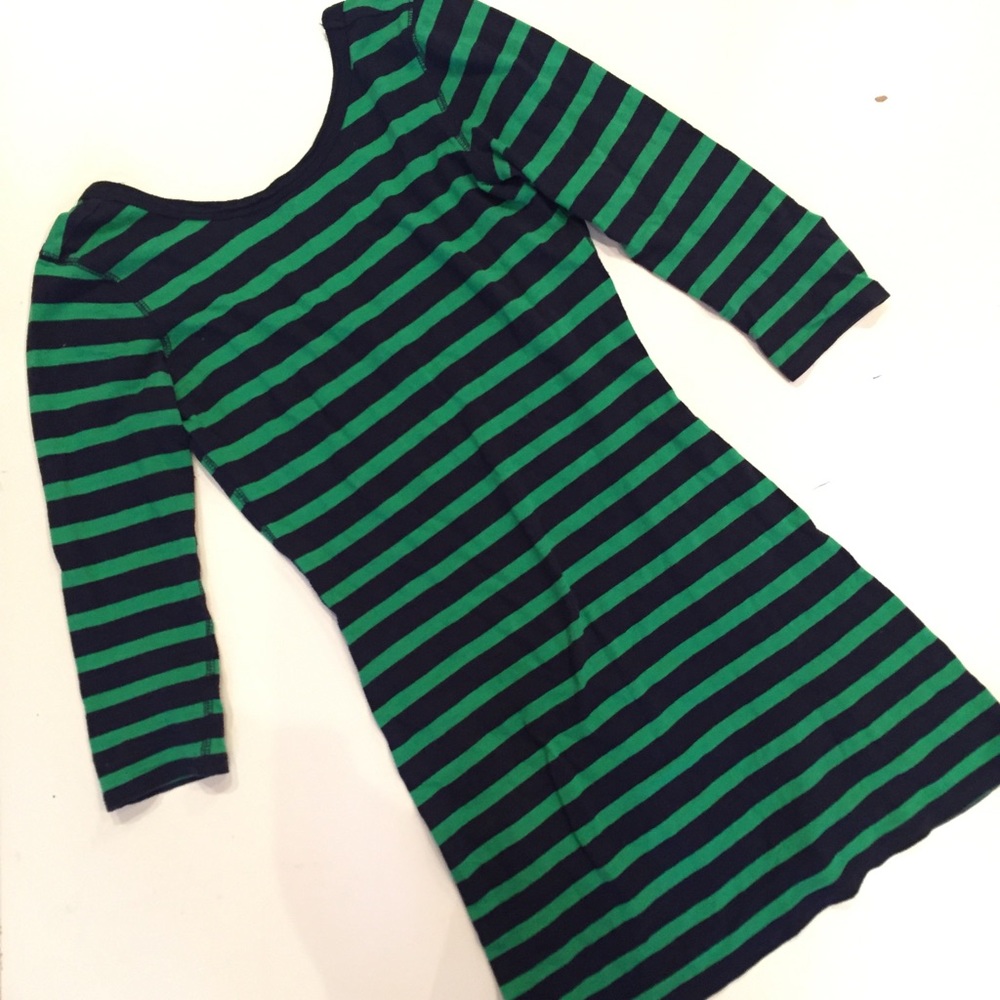 Striped t-shirt dress