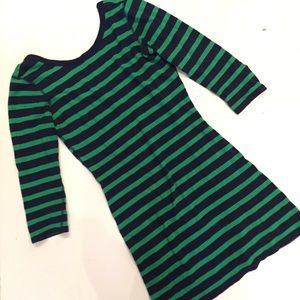 Striped t-shirt dress