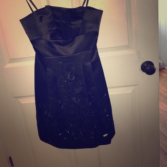 BCBGmax cocktail satin dress size small - Picture 1 of 4